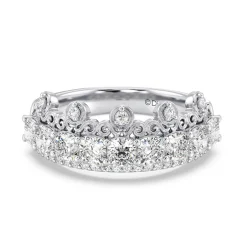 Enchanted Star Lab Grown Diamonds Cinderella Anniversary Band