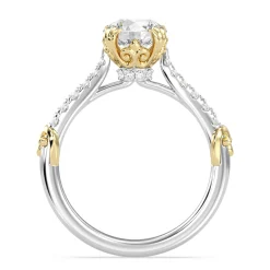 Enchanted Star Lab Grown Diamond 14K Gold Aurora Engagement Ring