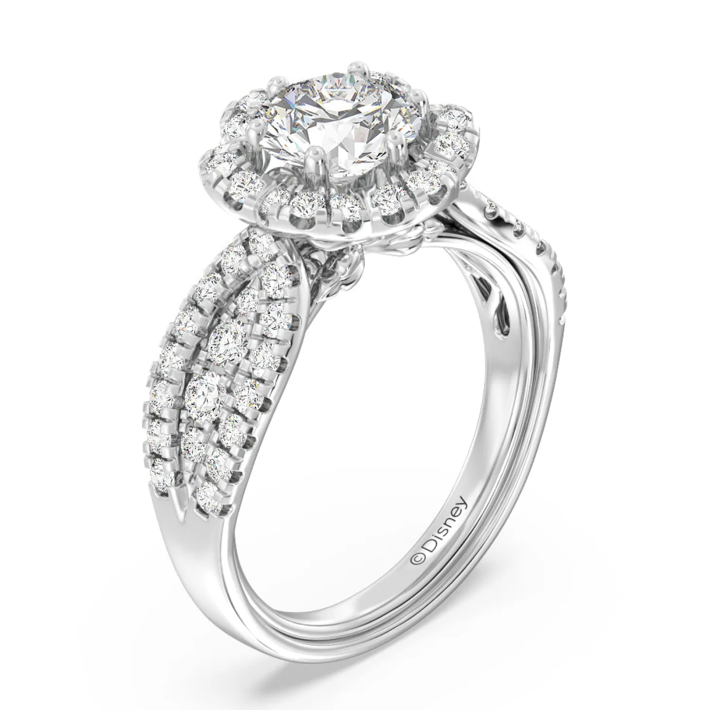 Enchanted Star Lab Grown Diamond 14K Gold Belle Engagement Ring