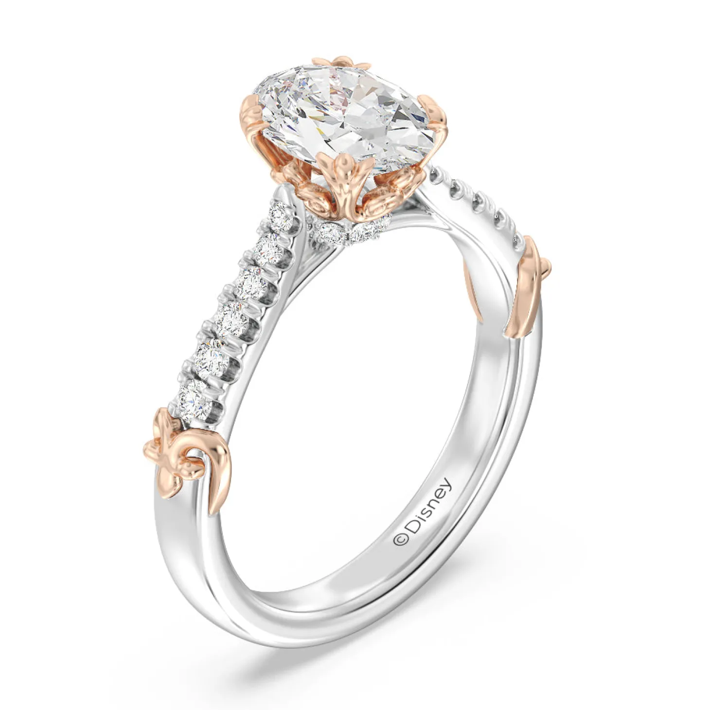 Enchanted Star Lab Grown Diamond 14K Gold Aurora Engagement Ring