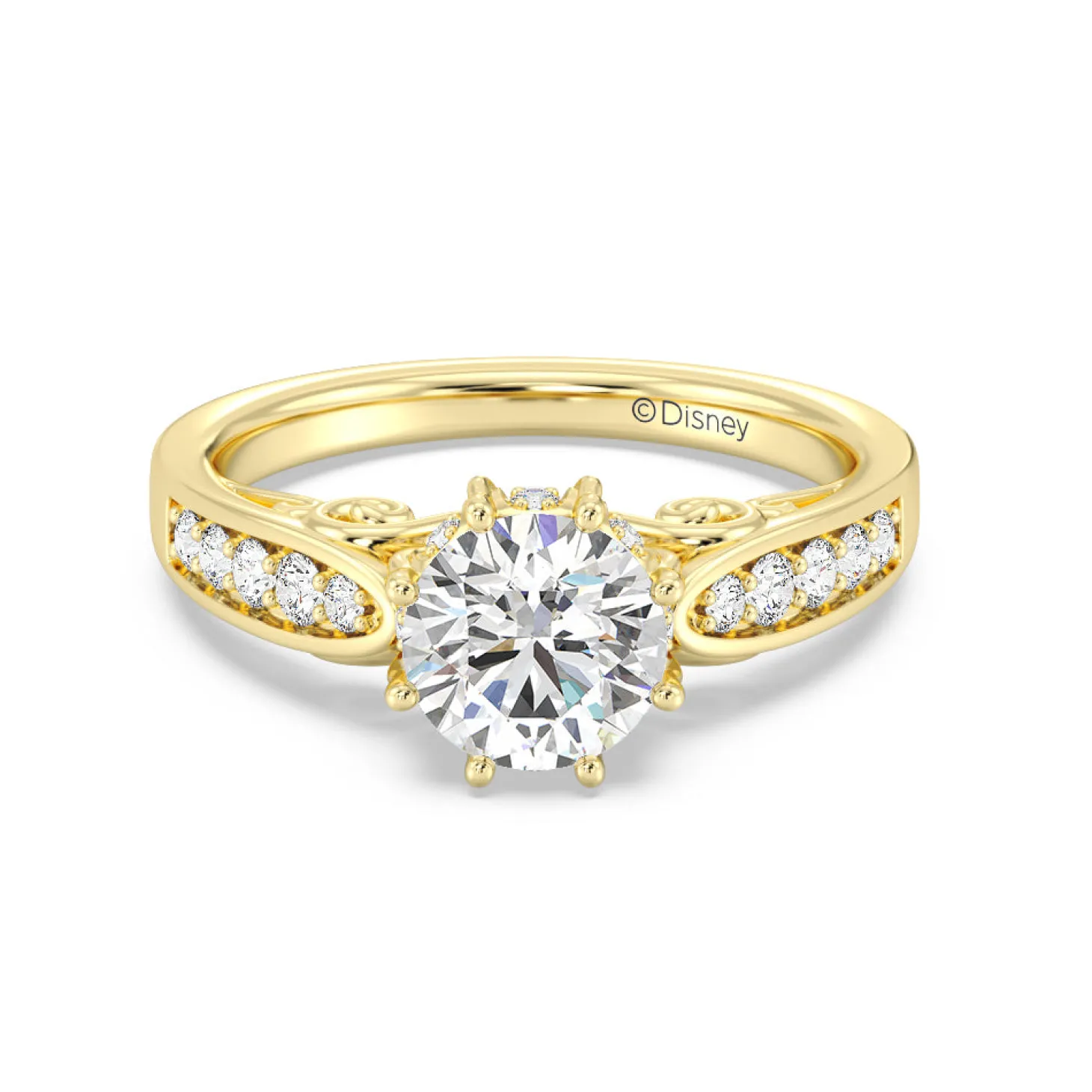 Enchanted Star Lab Grown Diamond Cinderella Engagement Ring