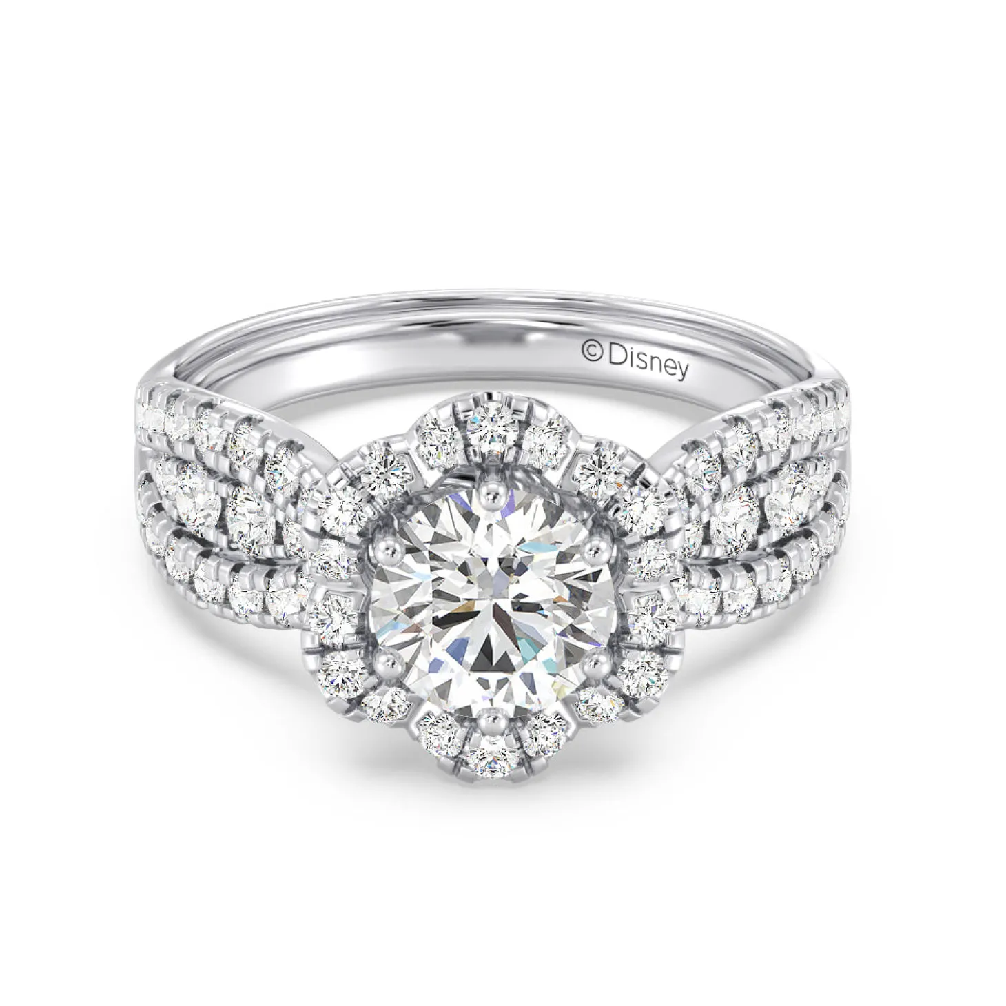 Enchanted Star Lab Grown Diamond 14K Gold Belle Engagement Ring