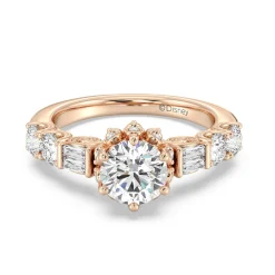 Enchanted Star Lab Grown Diamond 14K Gold Cinderella Engagement Ring