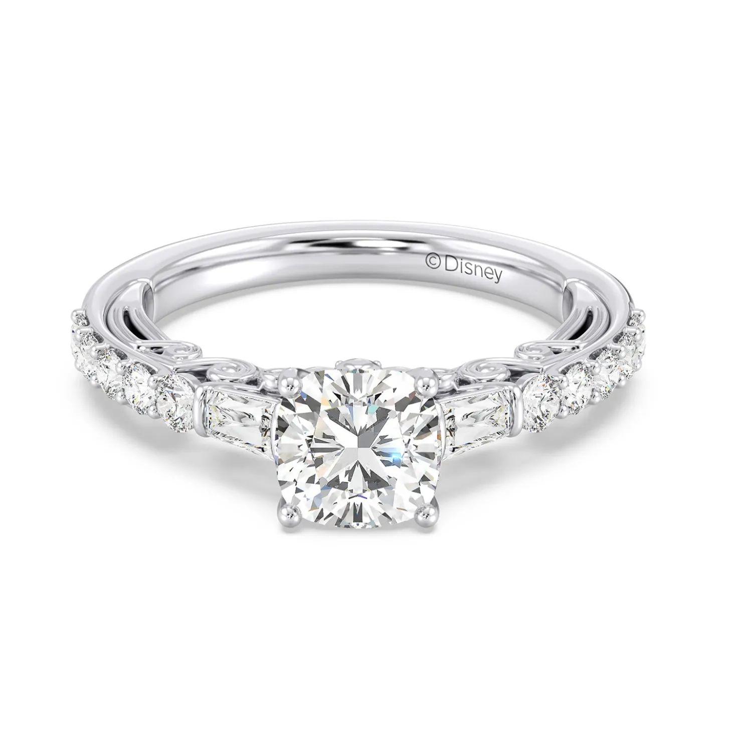 Enchanted Star Lab Grown Diamond 14K Gold Rapunzel Engagement Ring