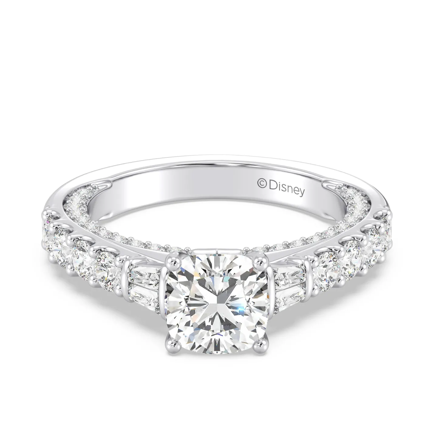 Enchanted Star Lab Grown Diamond 14k Gold Aurora Engagement Ring