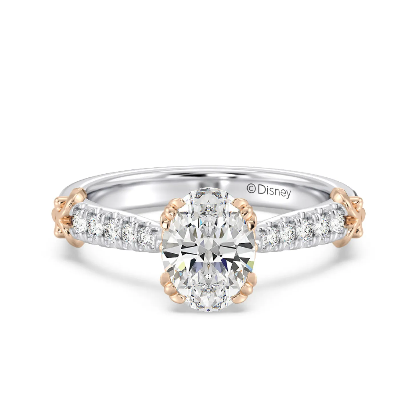 Enchanted Star Lab Grown Diamond 14K Gold Aurora Engagement Ring