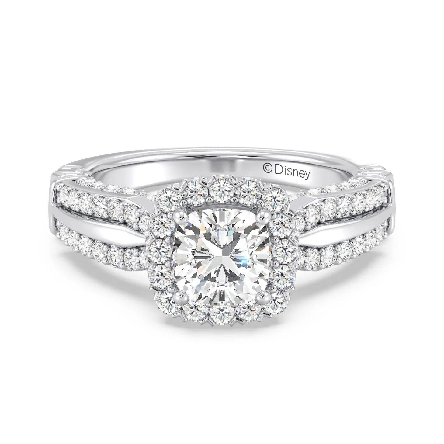 Enchanted Star Lab Grown Diamond Aurora Crown Engagement Ring