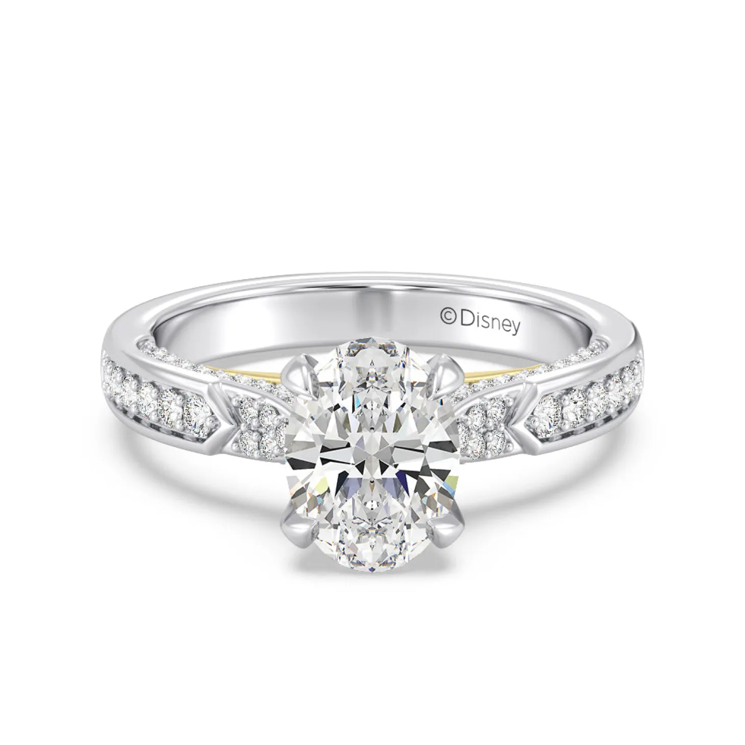 Enchanted Star Lab Grown Diamond 14K Gold Aurora Engagement Ring