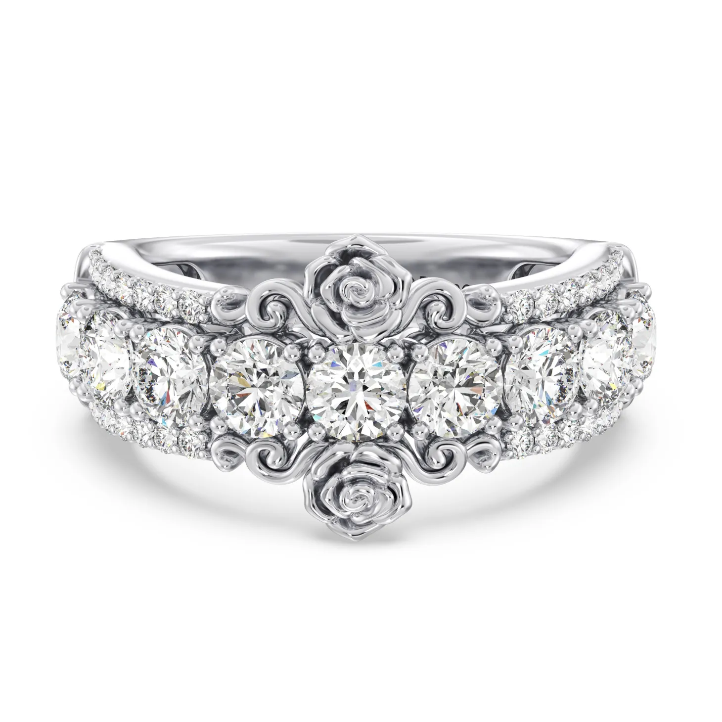 Enchanted Star Lab Grown Diamond Belle Anniversary Band