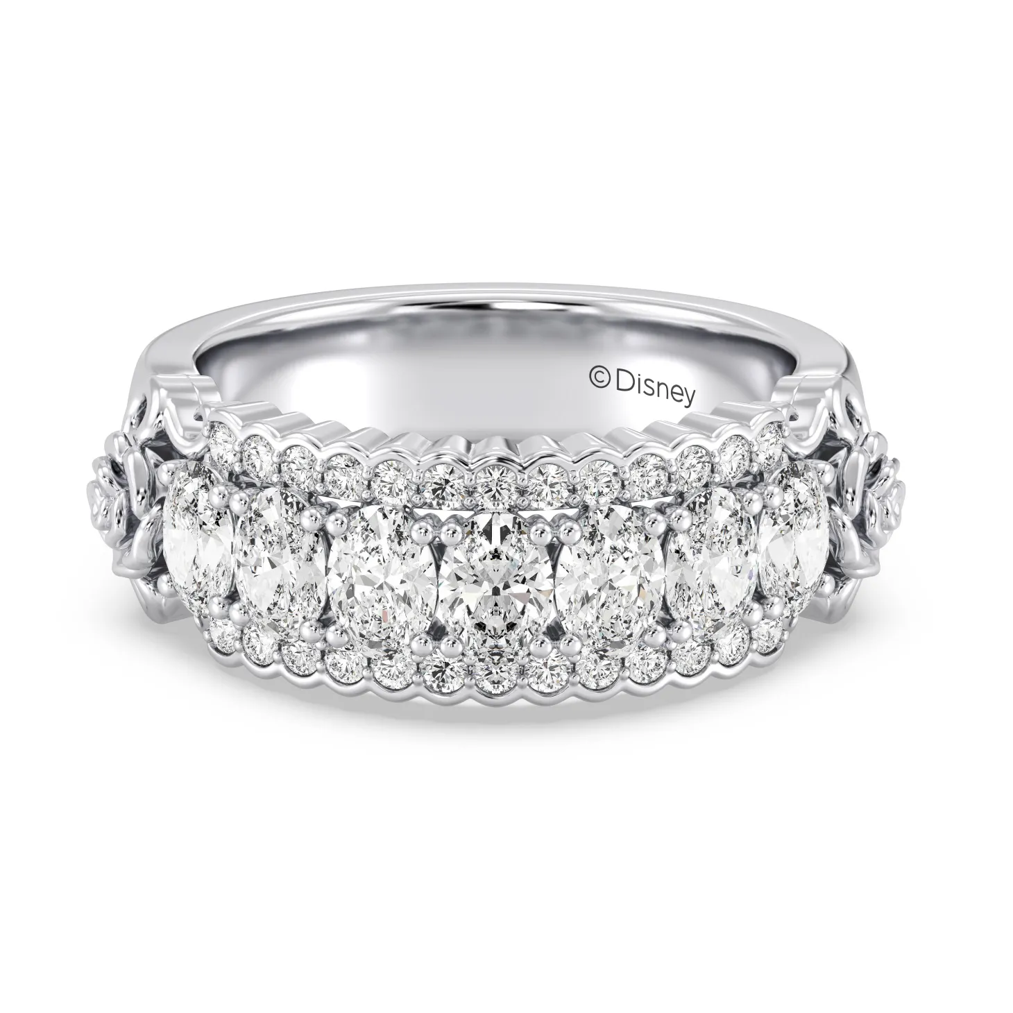 Enchanted Star Lab Grown Diamonds Belle Rose Anniversary Band