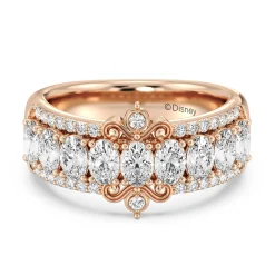 Enchanted Star Lab Grown Diamonds Cinderella Anniversary Band