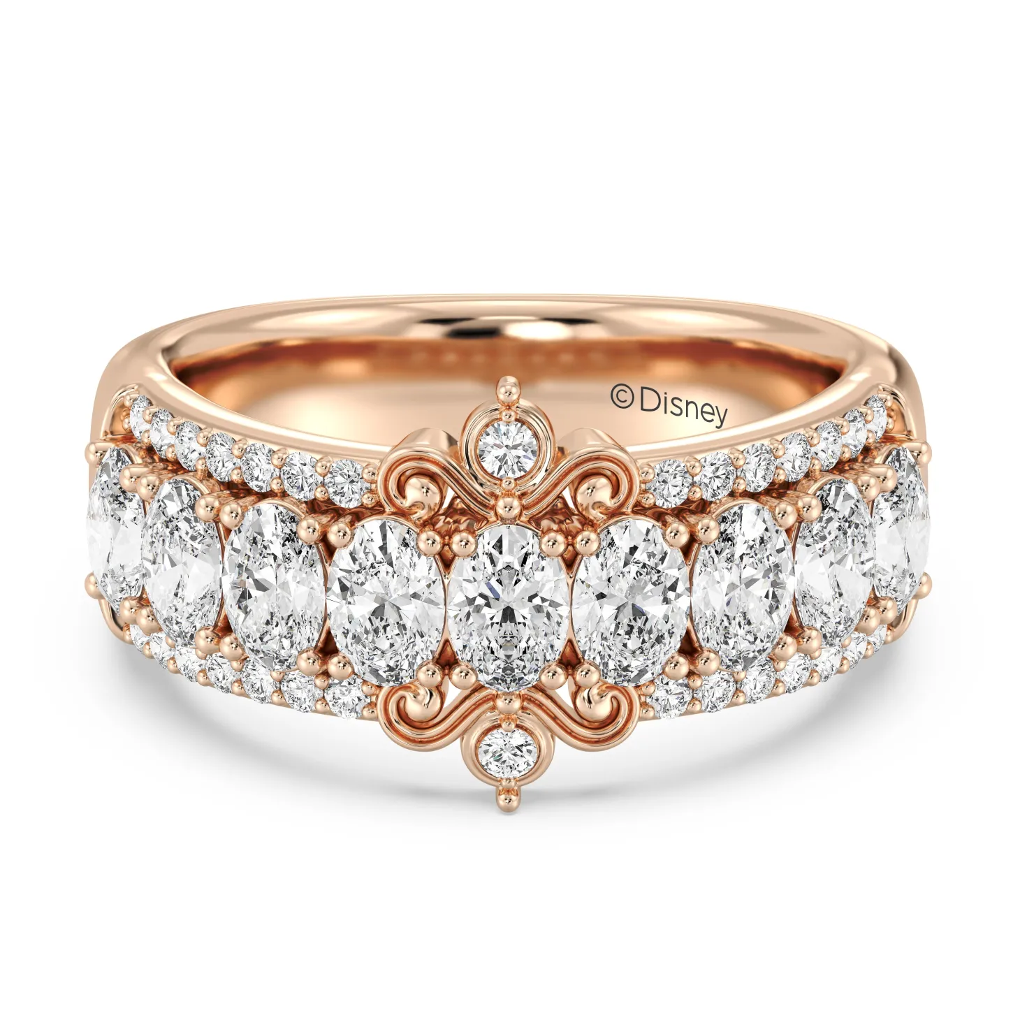 Enchanted Star Lab Grown Diamonds Cinderella Anniversary Band