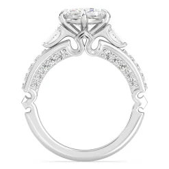 Enchanted Star Lab Grown Diamond 14K Gold Aurora Crown Engagement Ring