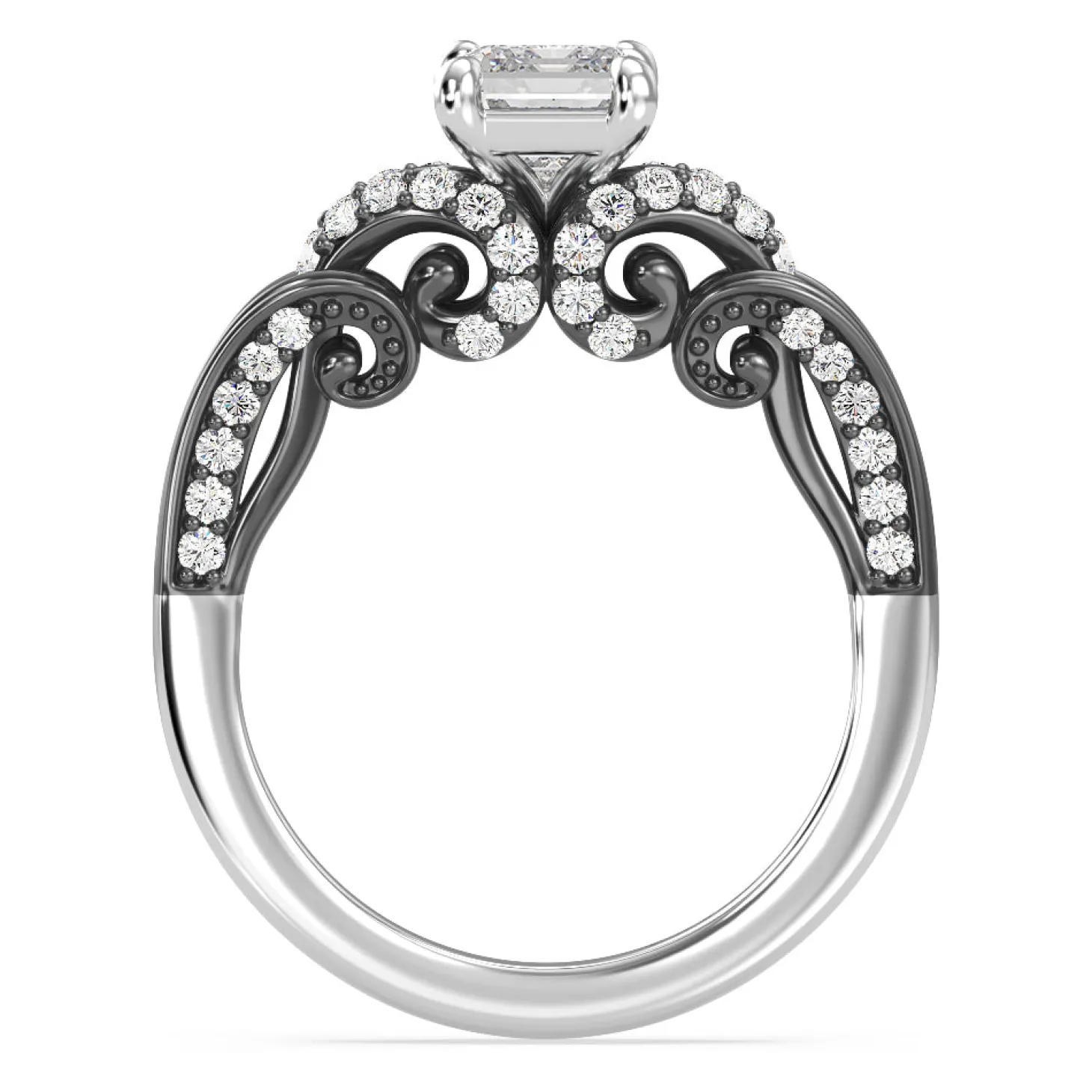 Enchanted Star Lab Grown Diamond 14K Gold Ursula Engagement Ring